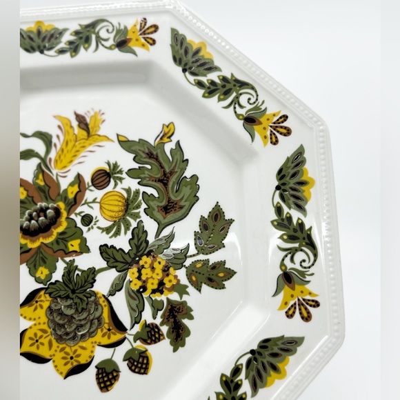 Vintage Johnson Brothers Heritage Persian Garden Ironstone China Dinner Plate - Picture 8 of 12